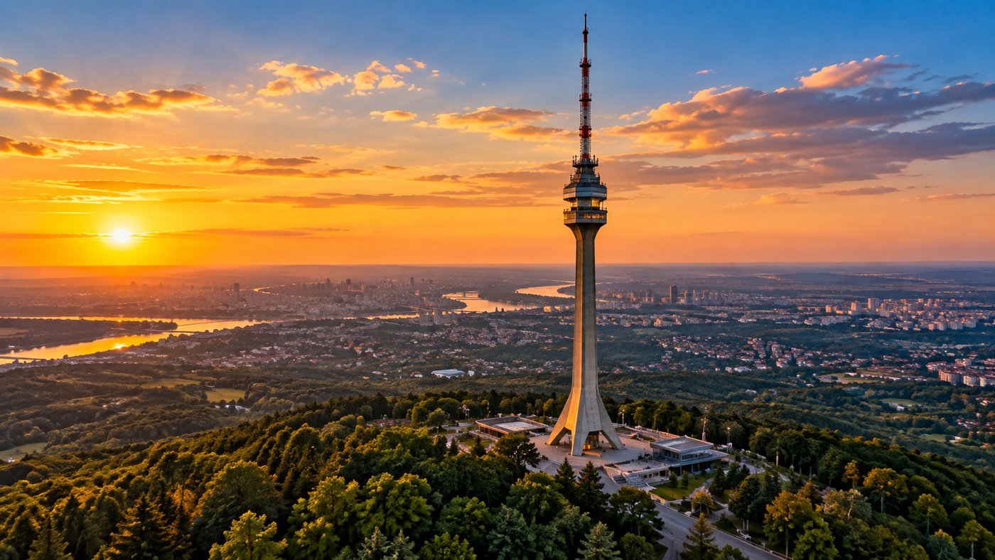 Avala, Panoramic Views & Local Belgrade